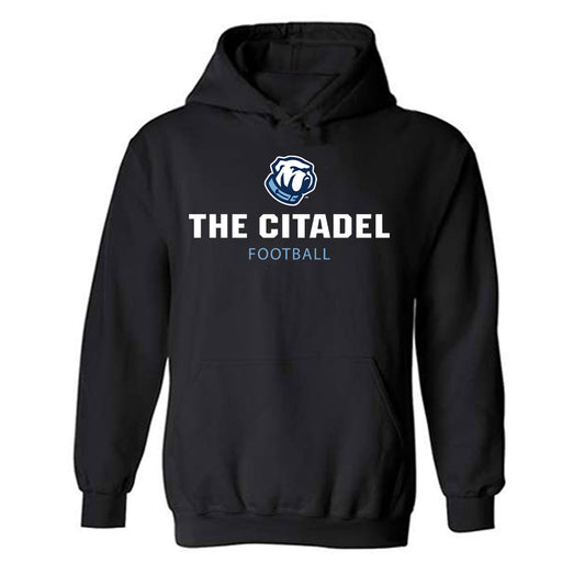 The Citadel - NCAA Football : Malachi Smith - Classic Shersey Hooded Sweatshirt-0