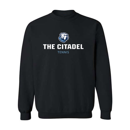 The Citadel - NCAA Men's Tennis : Michael Csipkay - Classic Shersey Crewneck Sweatshirt-0