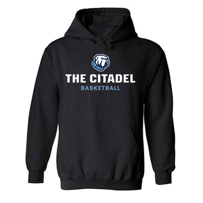 The Citadel - NCAA Men's Basketball : Brody Fox - Classic Shersey Hooded Sweatshirt-0