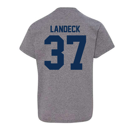 The Citadel - NCAA Baseball : Nathan Landeck - Classic Shersey Youth T-Shirt-1