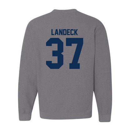 The Citadel - NCAA Baseball : Nathan Landeck - Classic Shersey Crewneck Sweatshirt-1