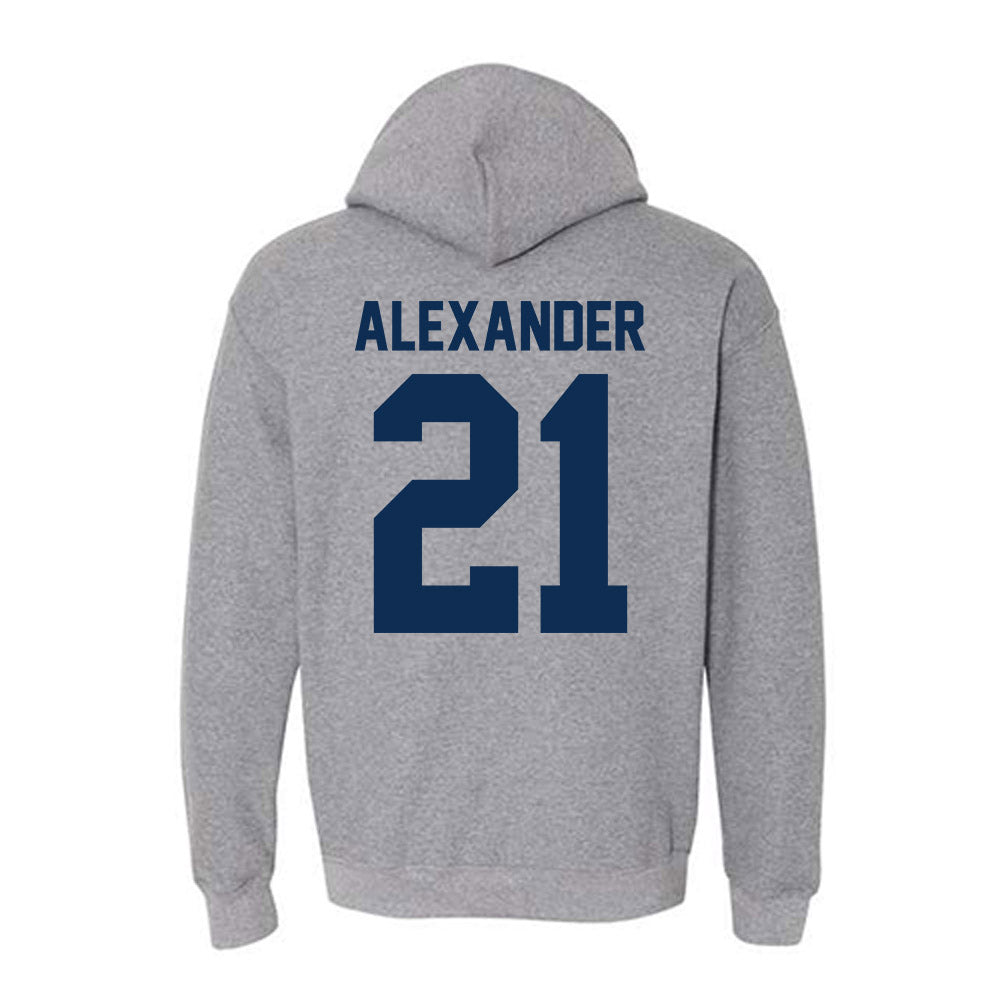 The Citadel - NCAA Men's Basketball : Cole Alexander - Classic Shersey Hooded Sweatshirt-1