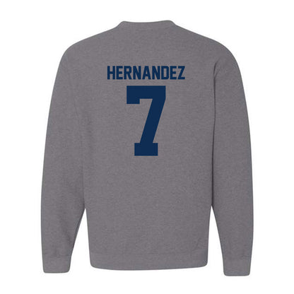The Citadel - NCAA Men's Basketball : Gabriel Hernandez - Classic Shersey Crewneck Sweatshirt-1