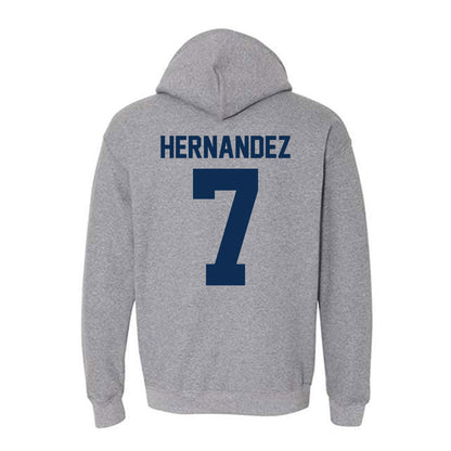 The Citadel - NCAA Men's Basketball : Gabriel Hernandez - Classic Shersey Hooded Sweatshirt-1