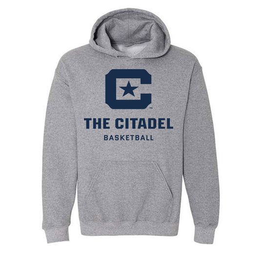 The Citadel - NCAA Men's Basketball : Brody Fox - Classic Shersey Hooded Sweatshirt-0
