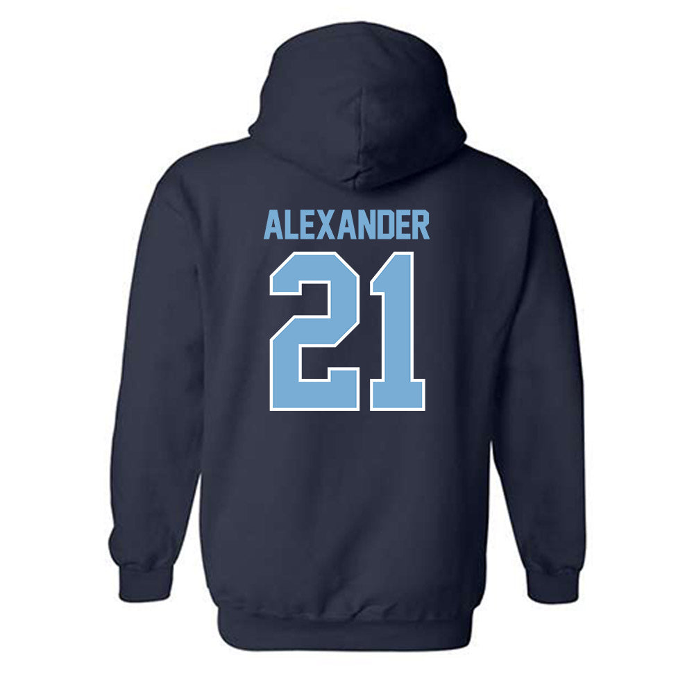 The Citadel - NCAA Men's Basketball : Cole Alexander - Classic Fashion Shersey Hooded Sweatshirt-1