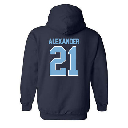 The Citadel - NCAA Men's Basketball : Cole Alexander - Classic Fashion Shersey Hooded Sweatshirt-1