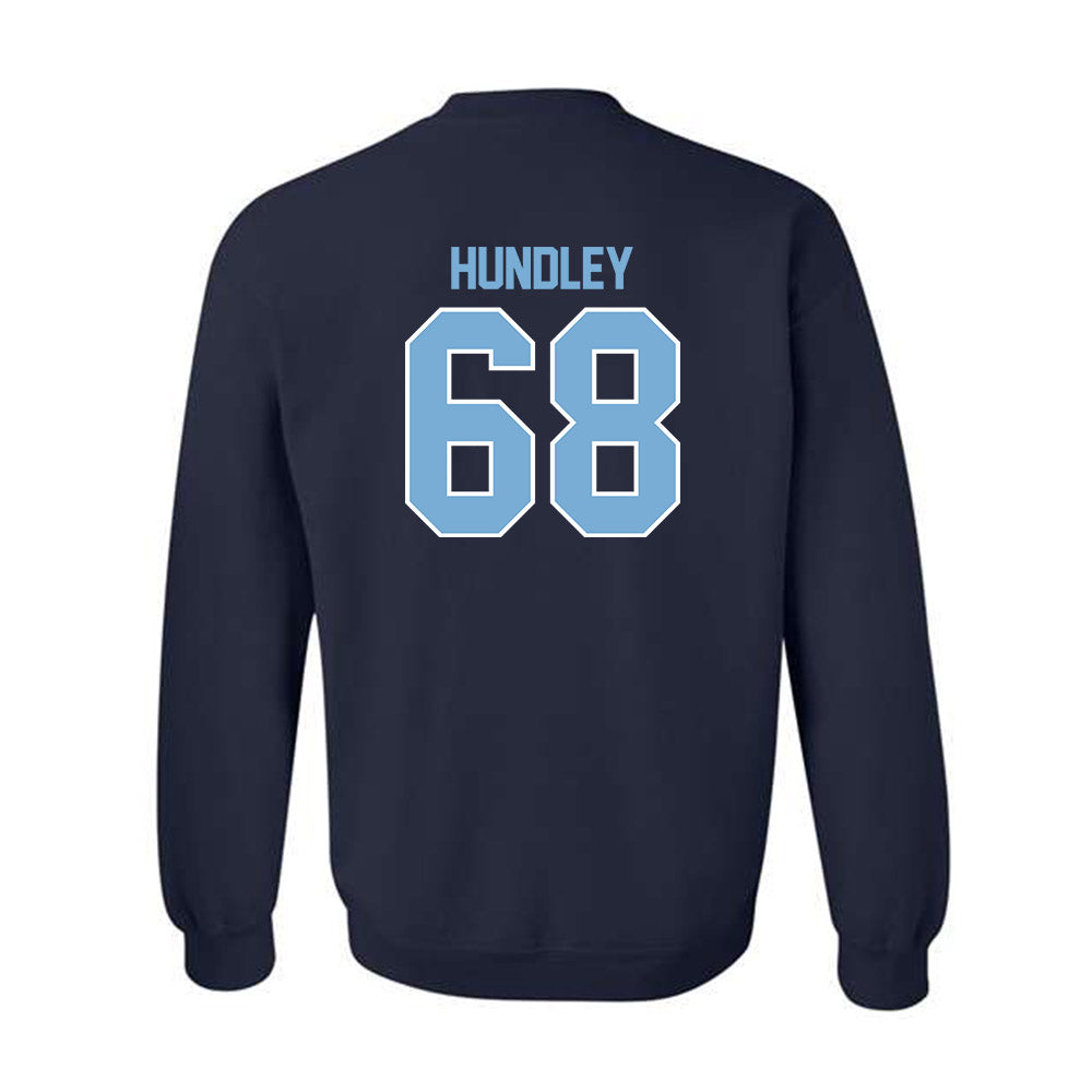 The Citadel - NCAA Football : Brock Hundley - Classic Fashion Shersey Crewneck Sweatshirt-1