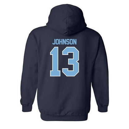 The Citadel - NCAA Women's Soccer : Maya Johnson - Classic Fashion Shersey Hooded Sweatshirt-1