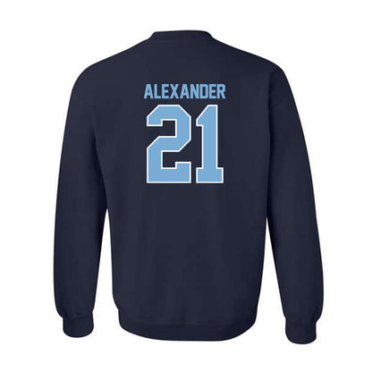 The Citadel - NCAA Men's Basketball : Cole Alexander - Classic Fashion Shersey Crewneck Sweatshirt-1