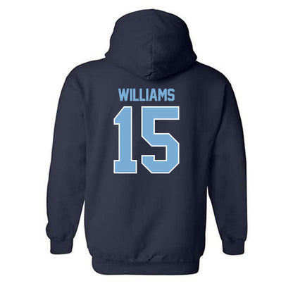The Citadel - NCAA Men's Basketball : Chase Williams - Classic Fashion Shersey Hooded Sweatshirt-1
