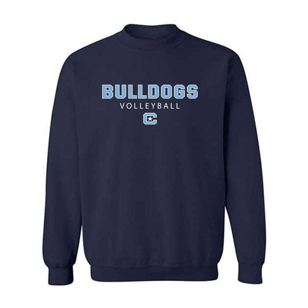 The Citadel - NCAA Women's Volleyball : Rachel Reininger - Classic Fashion Shersey Crewneck Sweatshirt-0