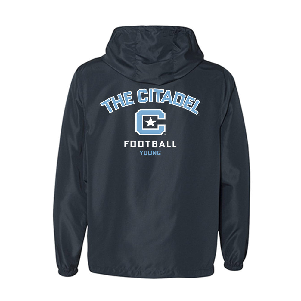 The Citadel - NCAA Football : Andy Young - Windbreaker-1