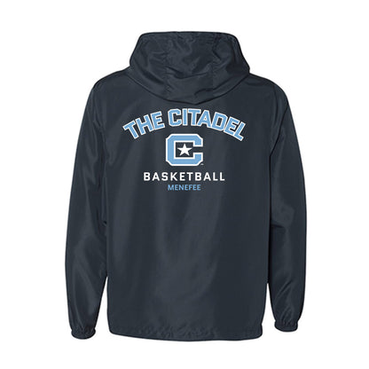 The Citadel - NCAA Men's Basketball : Logan Menefee - Windbreaker-1