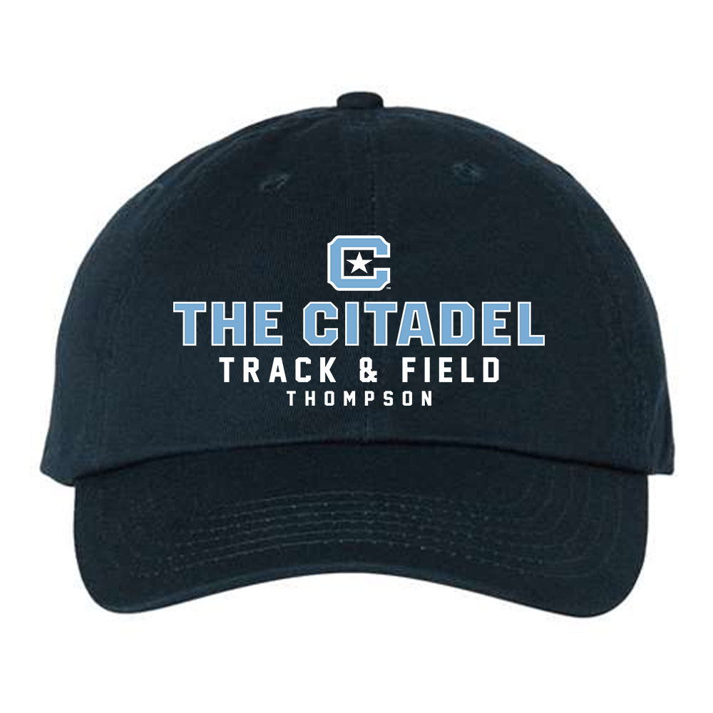 The Citadel - NCAA Men's Track & Field : Dylan Thompson - Dad Hat-0