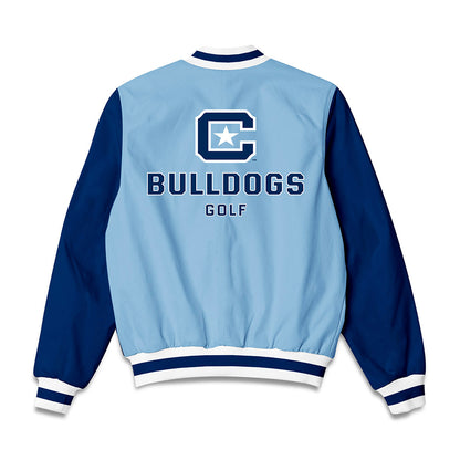 The Citadel - NCAA Women's Golf : Sofia Vargas - Bomber Jacket-1