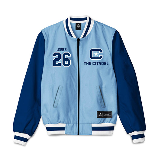 The Citadel - NCAA Football : Nolan Jones - Bomber Jacket-0