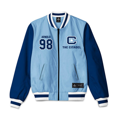 The Citadel - NCAA Football : Carson Arnold - Bomber Jacket-0