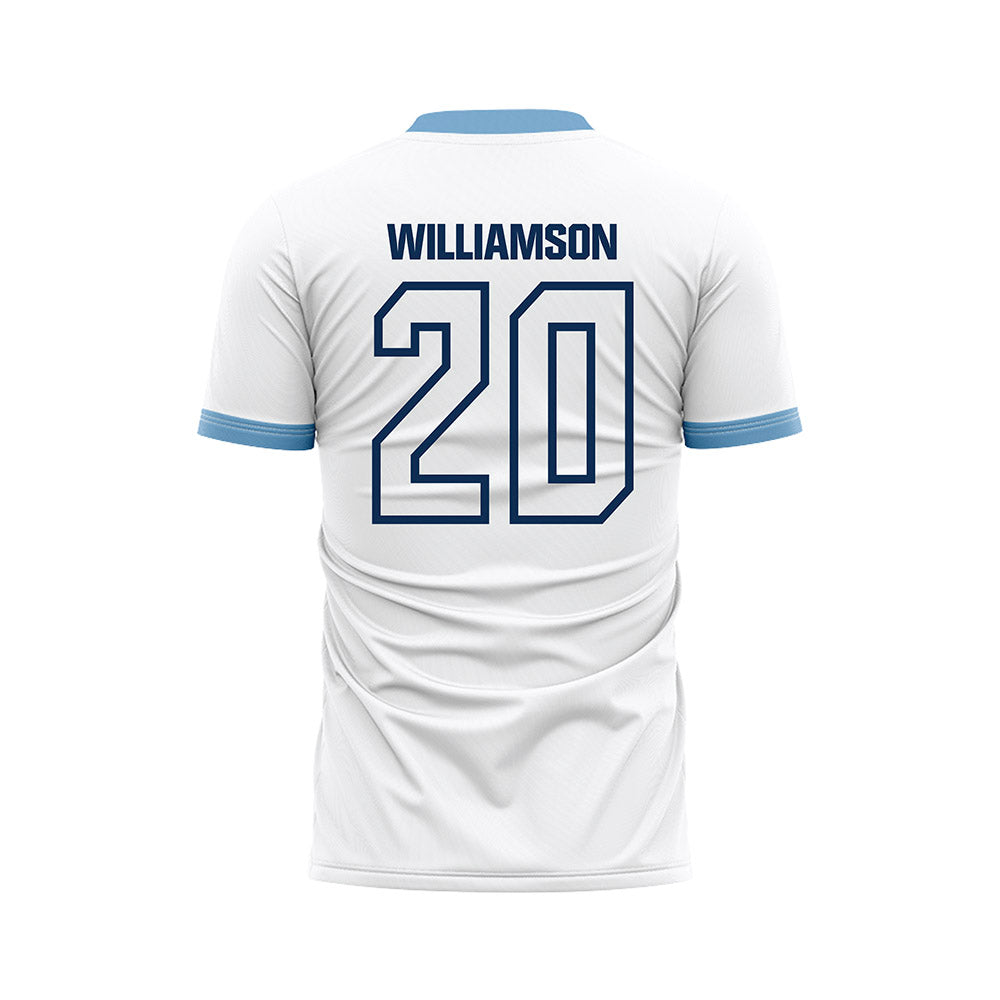 The Citadel - NCAA Women's Soccer : Alice Williamson - White Soccer Jersey-1
