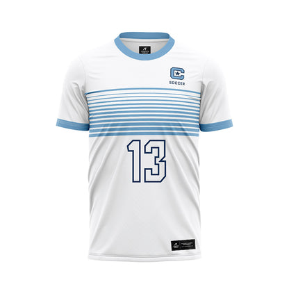 The Citadel - NCAA Women's Soccer : Maya Johnson - White Soccer Jersey-0