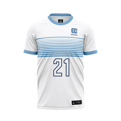 The Citadel - NCAA Women's Soccer : Ariana Paez - White Soccer Jersey-0