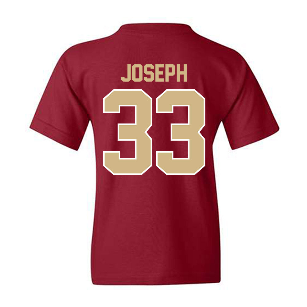 FSU - NCAA Football : Edwin Joseph - Classic Shersey Youth T-Shirt-1