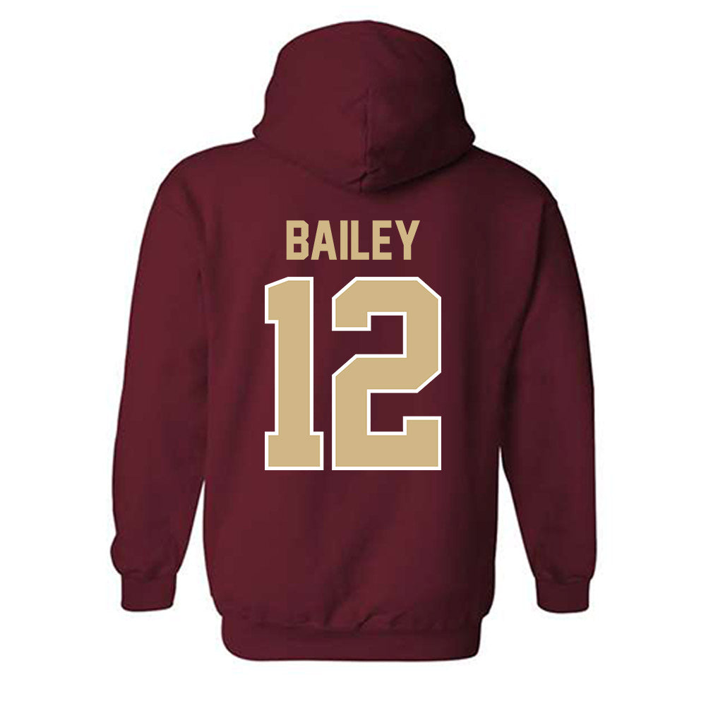 FSU - NCAA Baseball : Myles Bailey - Classic Shersey Hooded Sweatshirt-1