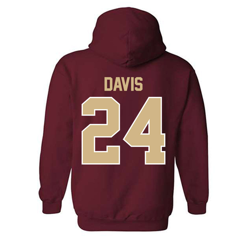 FSU - NCAA Women's Basketball : Pania Davis - Classic Shersey Hooded Sweatshirt-1
