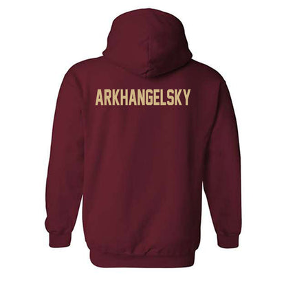 FSU - NCAA Men's Swimming & Diving : Michel Arkhangelsky - Classic Shersey Hooded Sweatshirt-1