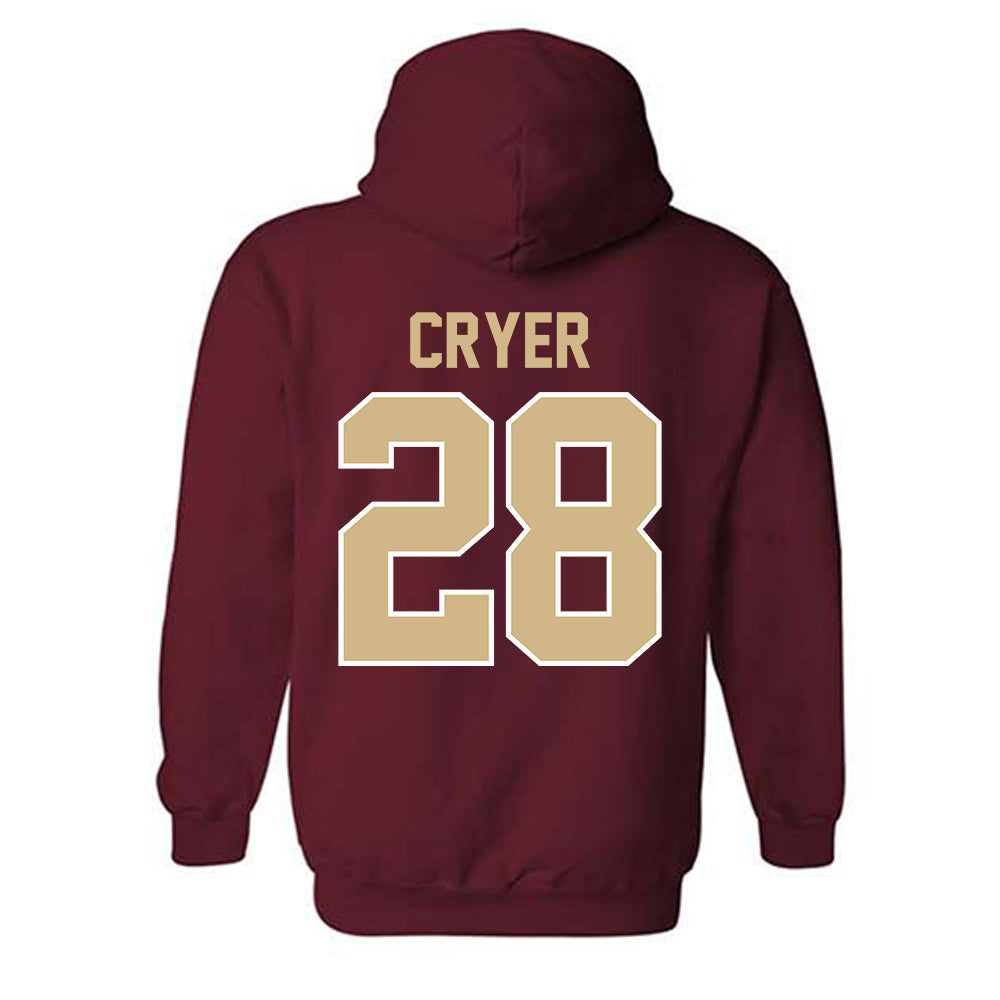 FSU - NCAA Football : Justin Cryer - Classic Shersey Hooded Sweatshirt-1