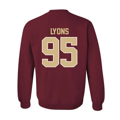 FSU - NCAA Football : Daniel Lyons - Classic Shersey Crewneck Sweatshirt-1