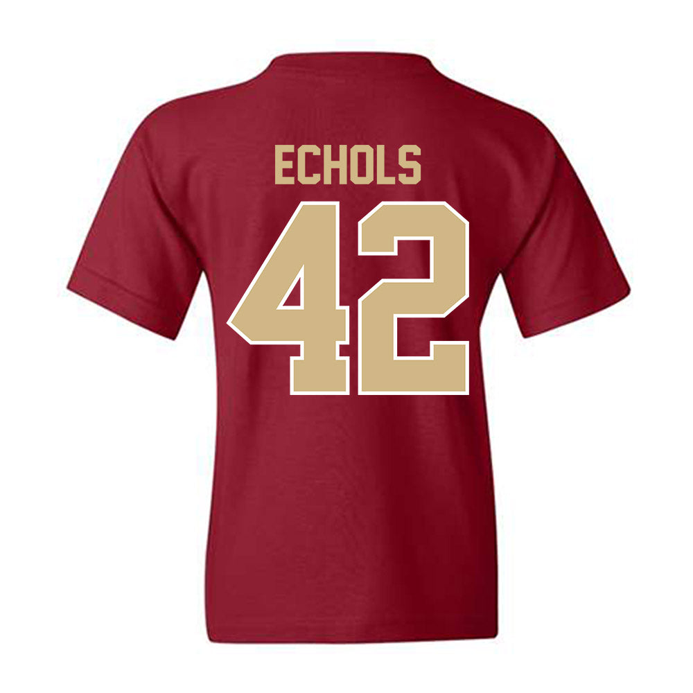 FSU - NCAA Baseball : Jacob Echols - Classic Shersey Youth T-Shirt-1