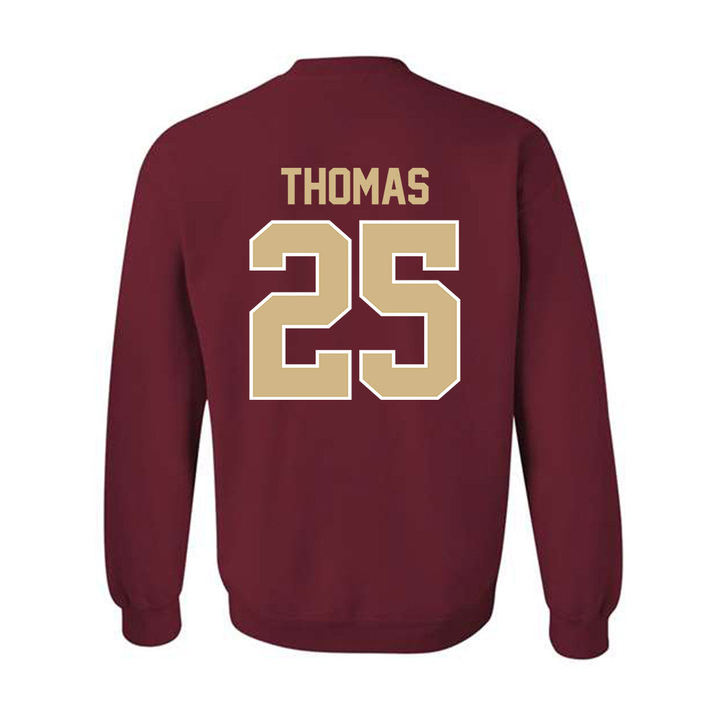 FSU - NCAA Men's Basketball : Justin Thomas - Classic Shersey Crewneck Sweatshirt-1