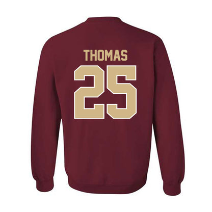 FSU - NCAA Men's Basketball : Justin Thomas - Classic Shersey Crewneck Sweatshirt-1