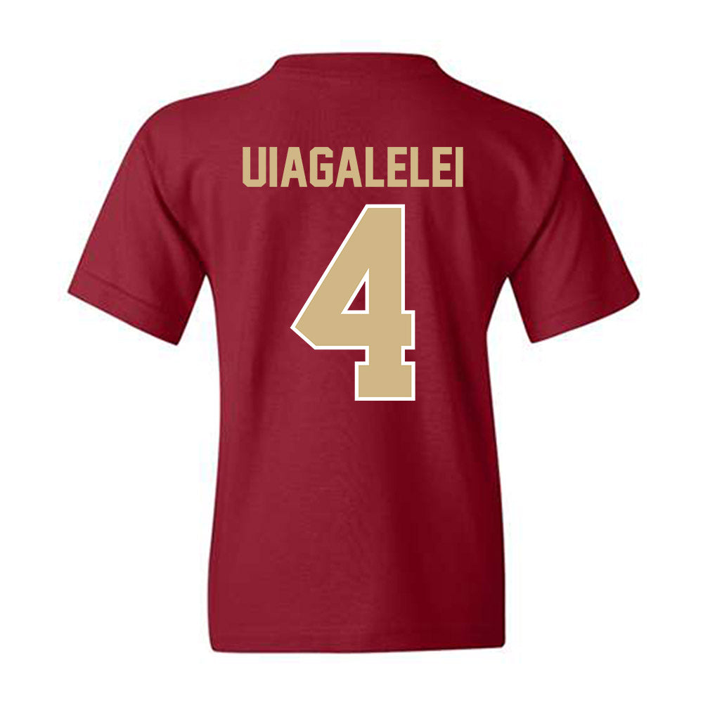 FSU - NCAA Football : DJ Uiagalelei - Classic Shersey Youth T-Shirt-1