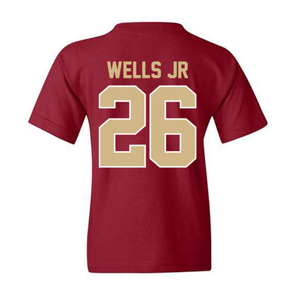 FSU - NCAA Football : Dwayne Wells Jr - Classic Shersey Youth T-Shirt-1