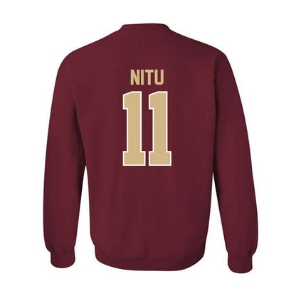 FSU - NCAA Men's Basketball : Christian Nitu - Classic Shersey Crewneck Sweatshirt