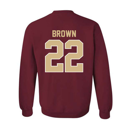 FSU - NCAA Football : Davonte Brown - Classic Shersey Crewneck Sweatshirt-1