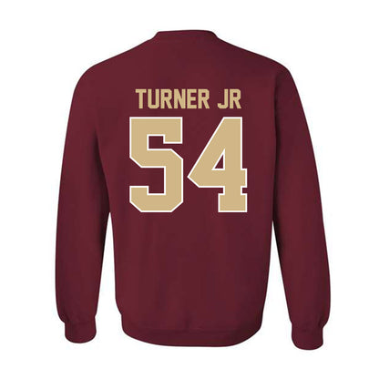 FSU - NCAA Football : Byron Turner Jr - Classic Shersey Crewneck Sweatshirt-1