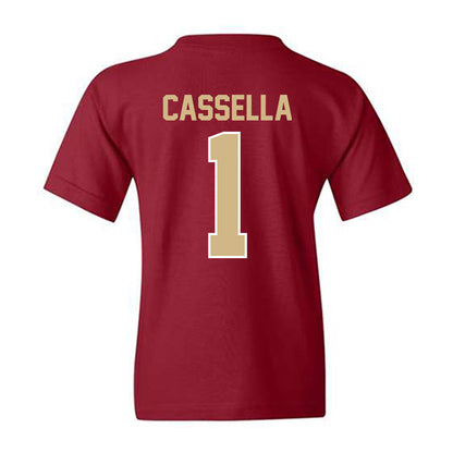 FSU - NCAA Women's Lacrosse : Sienna Cassella - Classic Shersey Youth T-Shirt-1