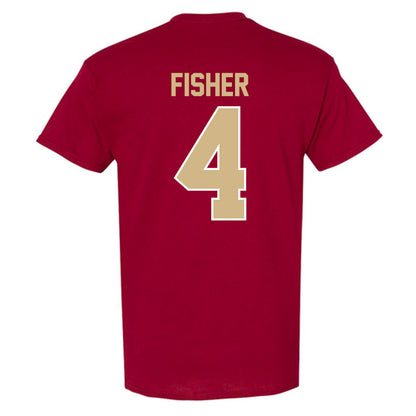 FSU - NCAA Baseball : Cal Fisher - Classic Shersey T-Shirt-1
