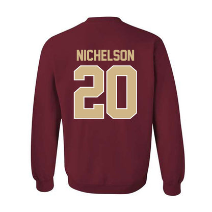 FSU - NCAA Football : Blake Nichelson - Classic Shersey Crewneck Sweatshirt-1