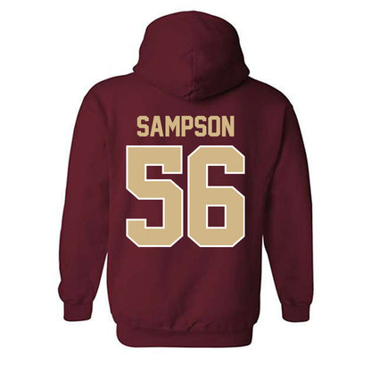 FSU - NCAA Football : KJ Sampson - Classic Shersey Hooded Sweatshirt-1