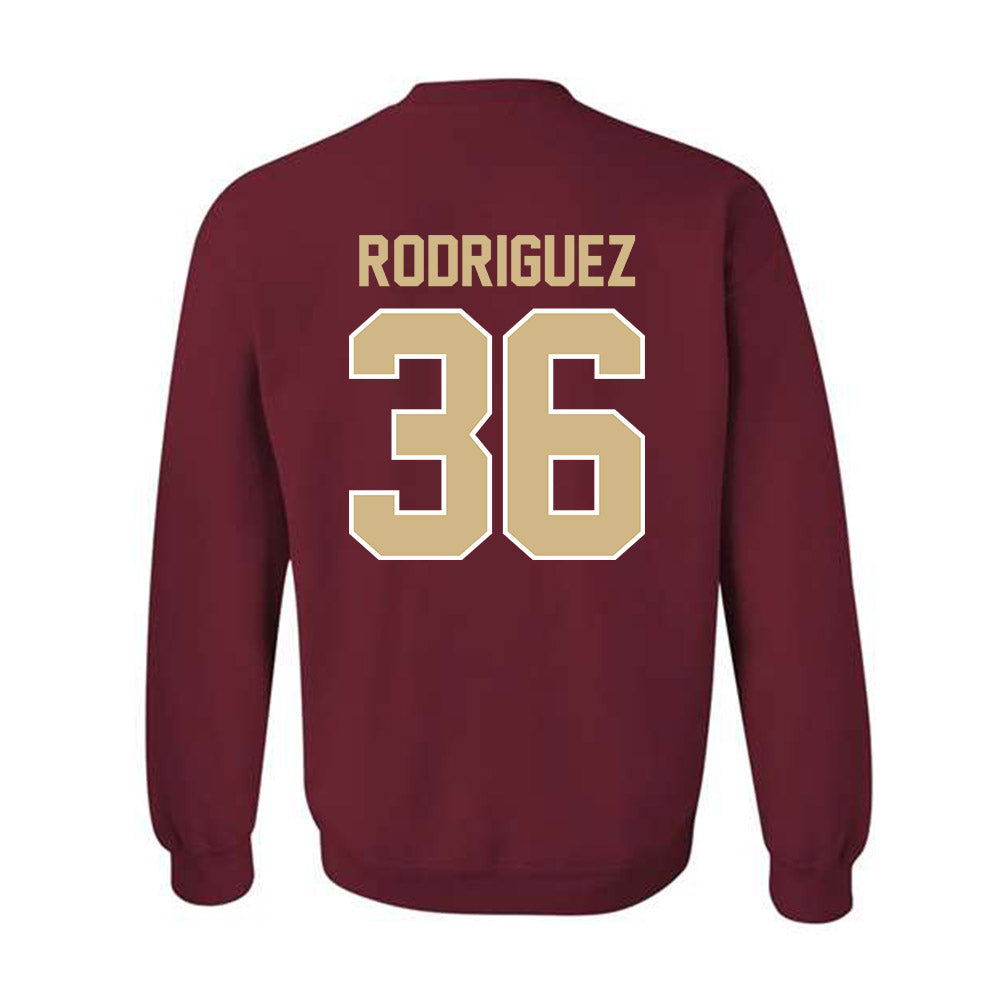 FSU - NCAA Baseball : Mookie Rodriguez - Classic Shersey Crewneck Sweatshirt-1