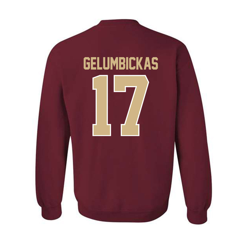 FSU - NCAA Women's Volleyball : Greta Gelumbickas - Classic Shersey Crewneck Sweatshirt-1