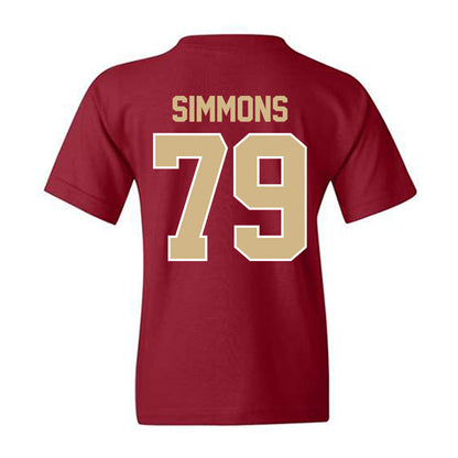 FSU - NCAA Football : Lucas Simmons - Classic Shersey Youth T-Shirt-1