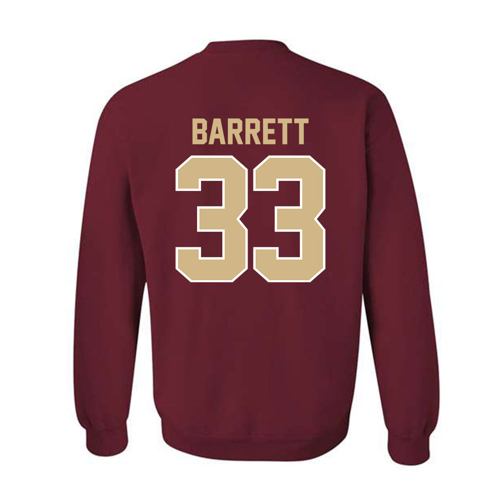 FSU - NCAA Baseball : Ben Barrett - Classic Shersey Crewneck Sweatshirt-1