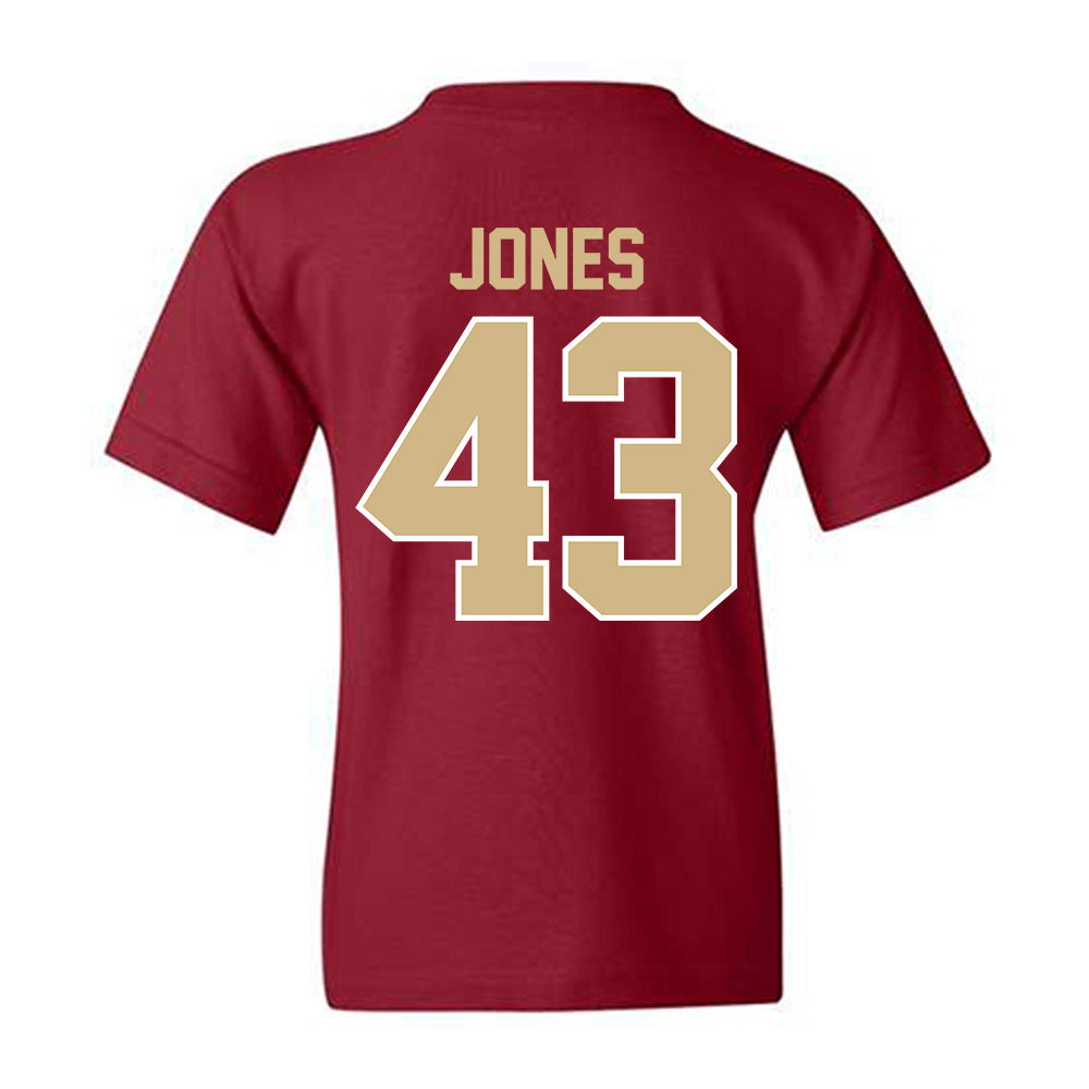 FSU - NCAA Men's Basketball : Jesse Jones - Classic Shersey Youth T-Shirt-1