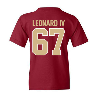 FSU - NCAA Football : Richie Leonard IV - Classic Shersey Youth T-Shirt-1
