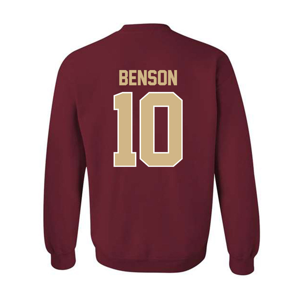 FSU - NCAA Football : Malik Benson - Classic Shersey Crewneck Sweatshirt-1